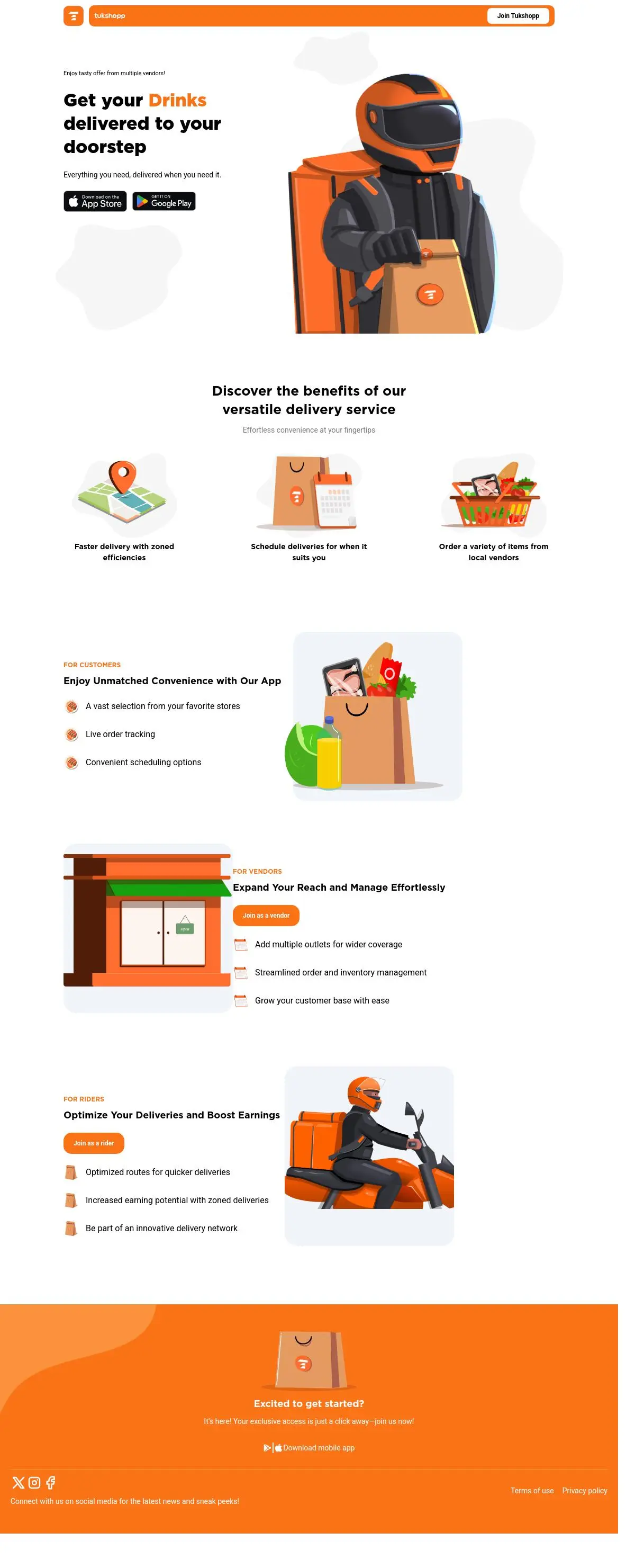 TukShopp, full page