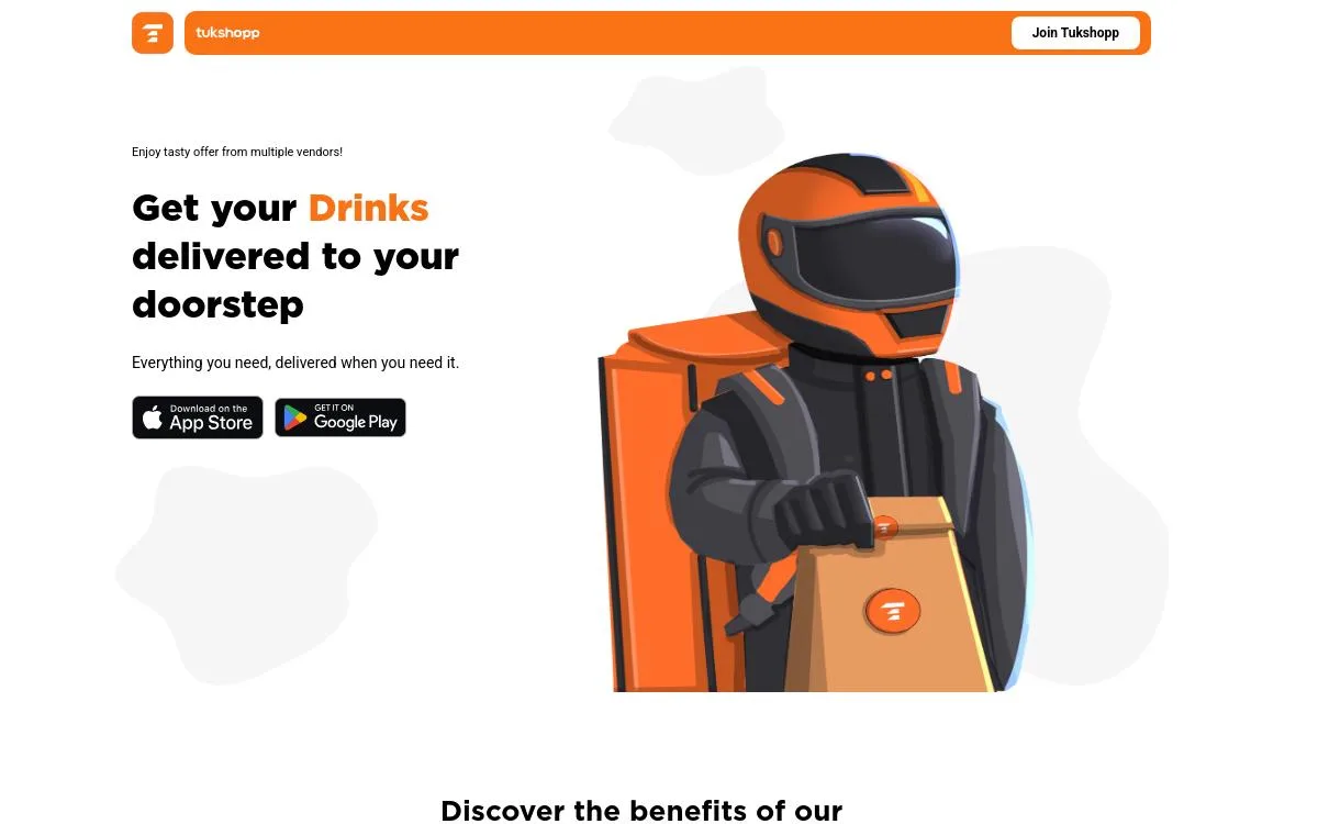 TukShopp website
